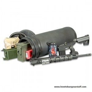 monovault - Mono Vault 28" x 9" Gun & Gear Burial Vault