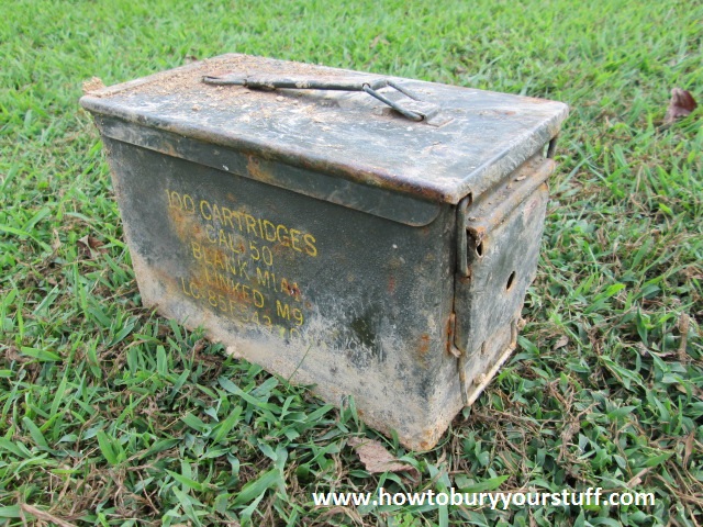 Clear Frost Plastic Ammo Box